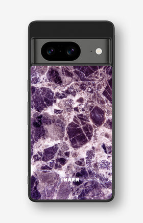 Google Pixel 8 Hard Case – Purple Marble - View 1