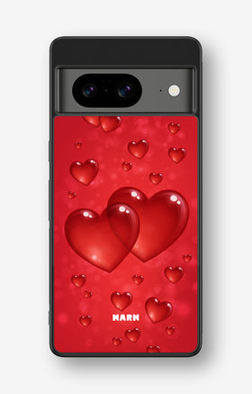 Google Pixel 8 Hard Case – Red Romance - View 1