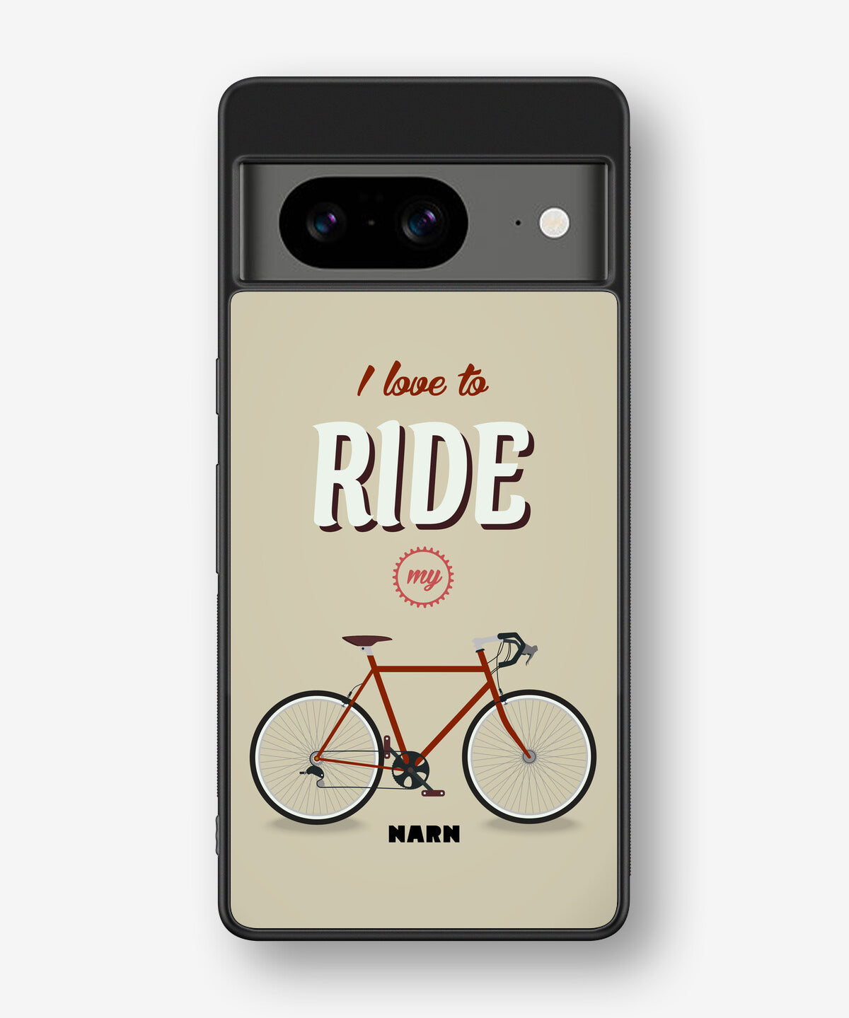 Google Pixel 8 Hard Case – Ride My Bicycle - View 1