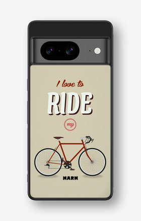 Google Pixel 8 Hard Case – Ride My Bicycle - View 1