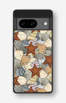 Google Pixel 8 Hard Case – Sea Shells - View 1