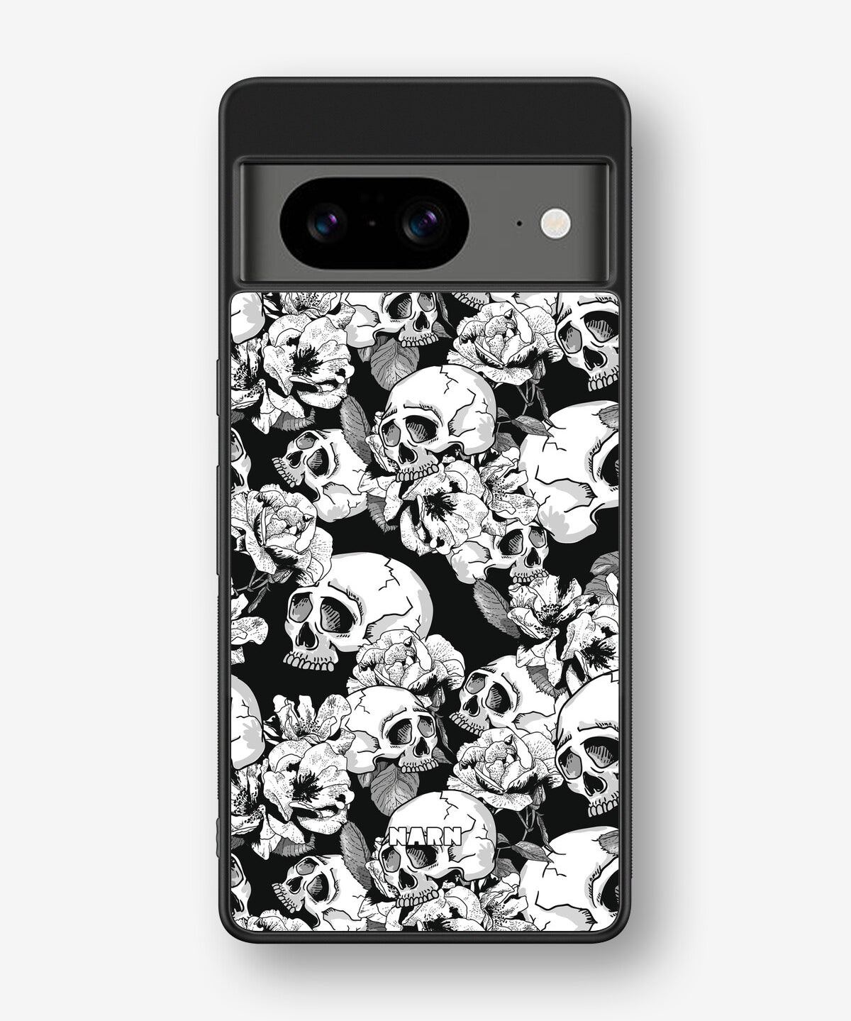 Google Pixel 8 Hard Case – Skull Garden - View 1
