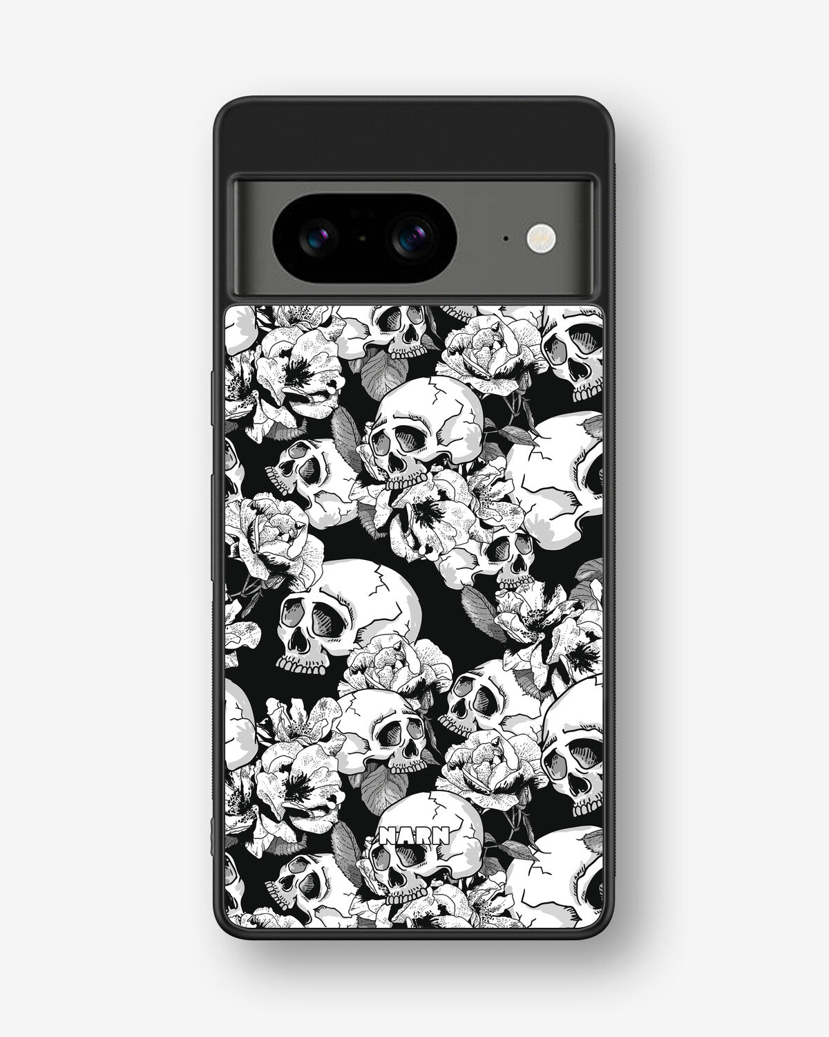 Google Pixel 8 Hard Case – Skull Garden - View 1