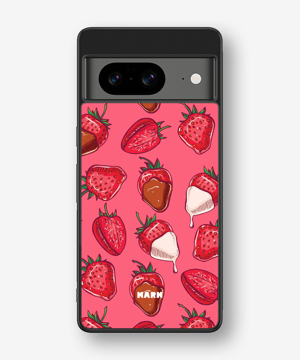 Google Pixel 8 Hard Case – Strawberry Chocolate - View 1