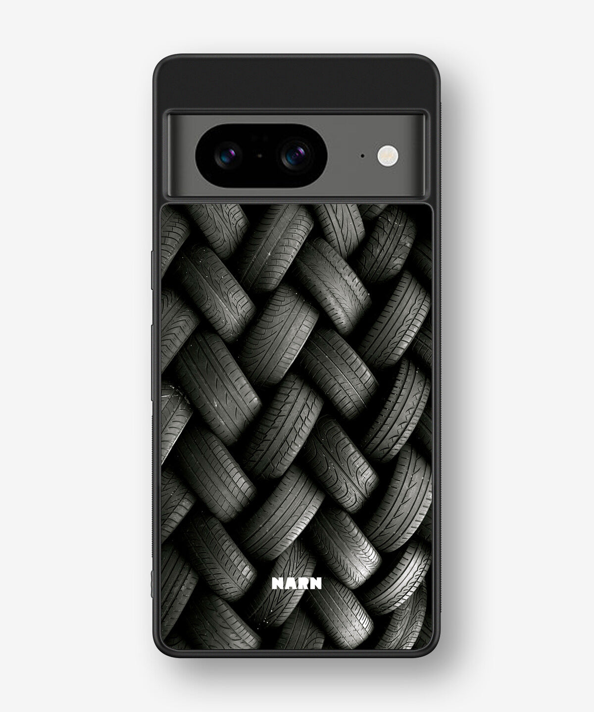 Google Pixel 8 Hard Case – Tires Wall - View 1