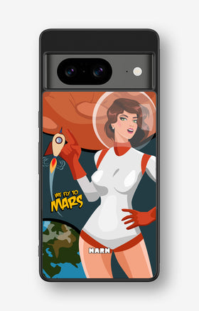 Google Pixel 8 Hard Case – We Fly To Mars - View 1