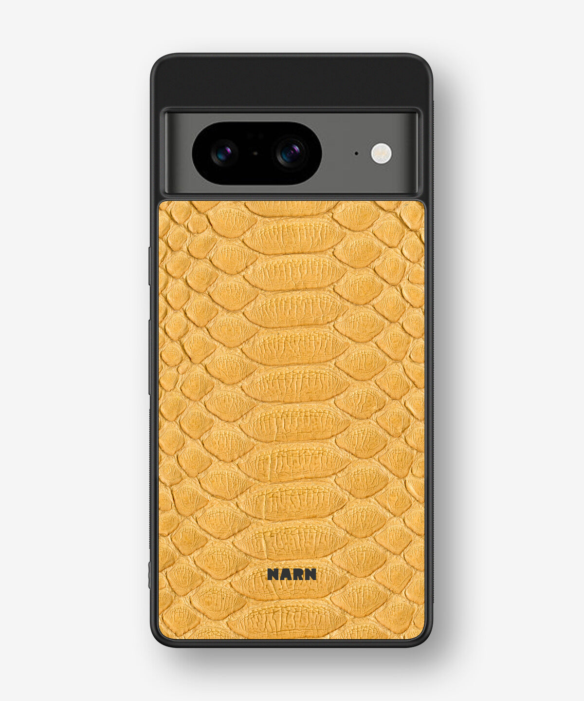 Google Pixel 8 Hard Case – Yellow Snake - View 1