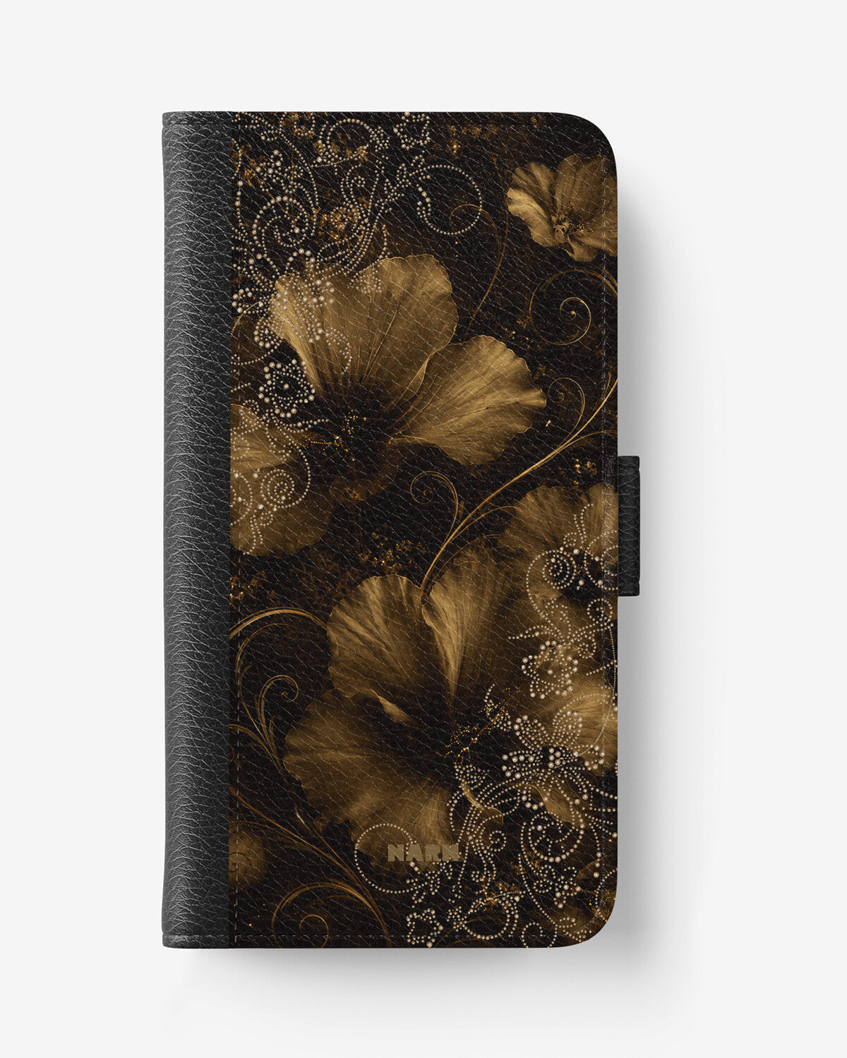 Google Pixel 8A Wallet Case - Bloom Noir - View 1