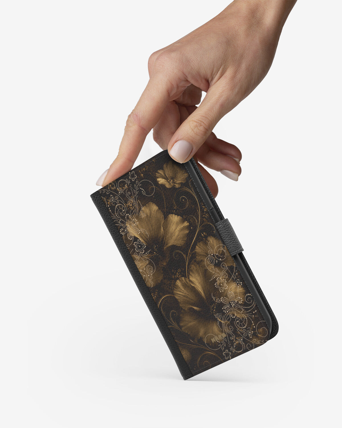 Google Pixel 8A Wallet Case - Bloom Noir - View 2