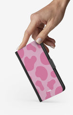 Google Pixel 8A Wallet Case - Pink Moo - View 2