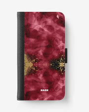 Google Pixel 9 Wallet Case - Burgendy Shimmer - View 1