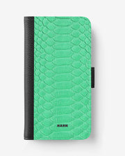 Google Pixel 9 Wallet Case - Turquoise Snake - View 1
