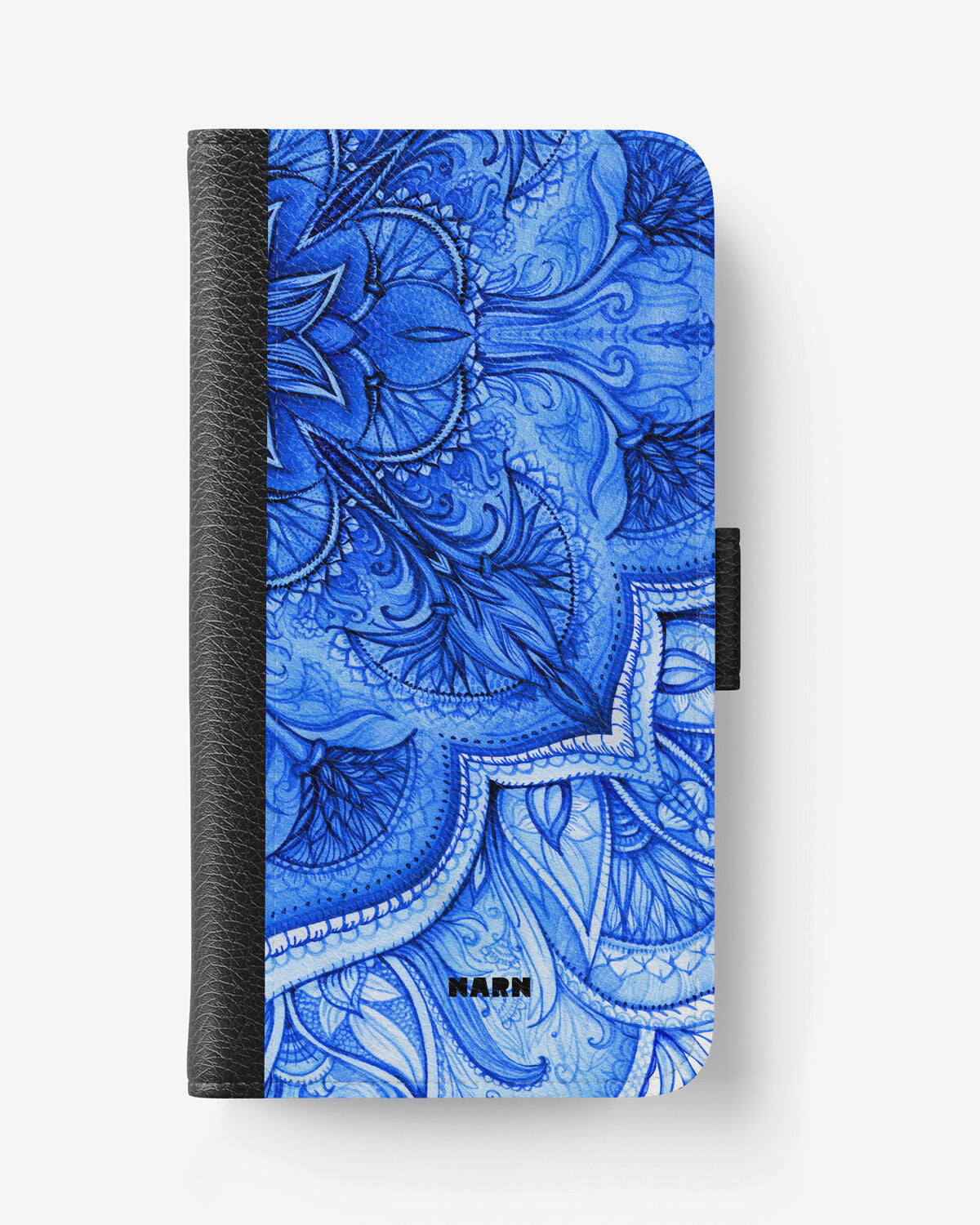 Huawei Honor 8 Wallet Case - Blue Vintage - View 1
