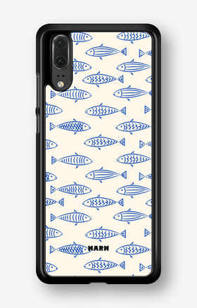 Huawei P20 Hard Case – Blue Catch - View 1