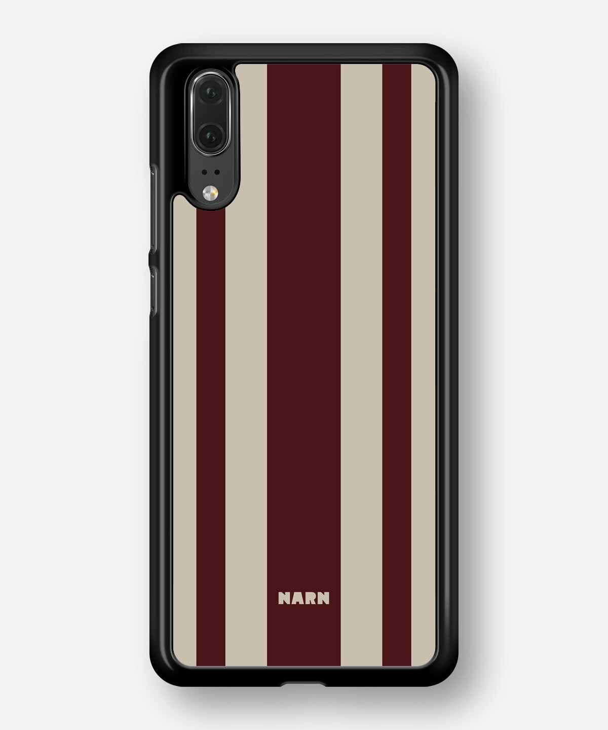 Huawei P20 Hard Case – Bordeaux Stripe - View 1