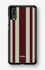 Huawei P20 Hard Case – Bordeaux Stripe - View 1