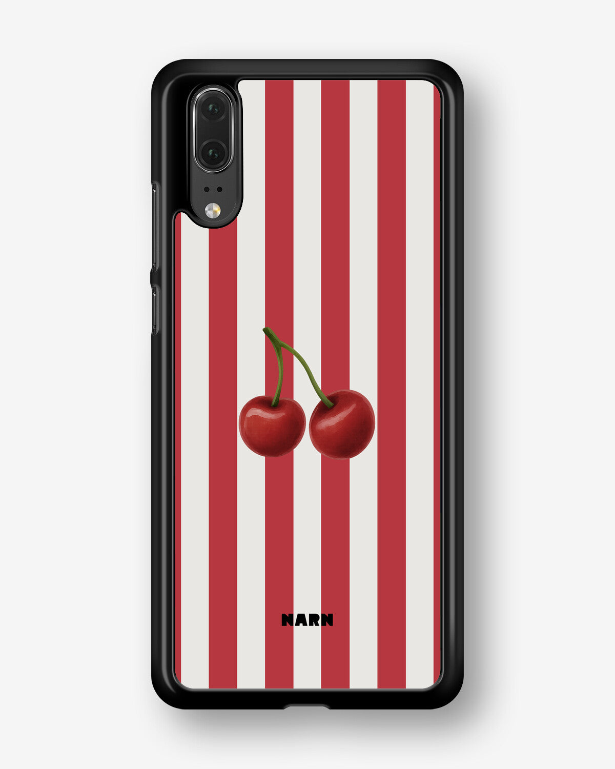 Huawei P20 Hard Case – Cherry Stripes - View 1