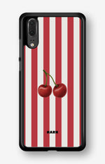 Huawei P20 Hard Case – Cherry Stripes - View 1