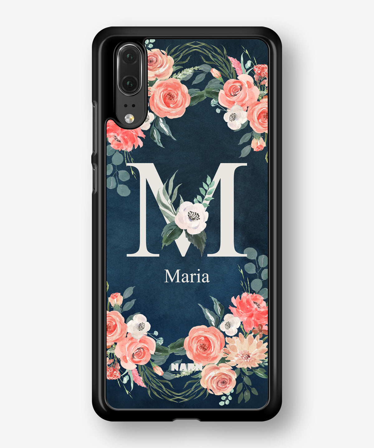 Huawei P20 Hard Case – Custom - Floral - View 1