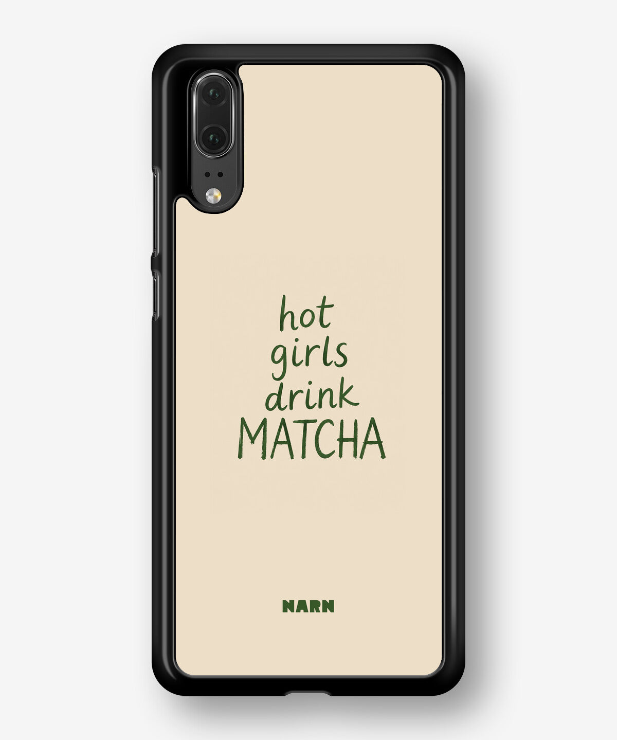 Huawei P20 Hard Case – Drink Matcha - View 1
