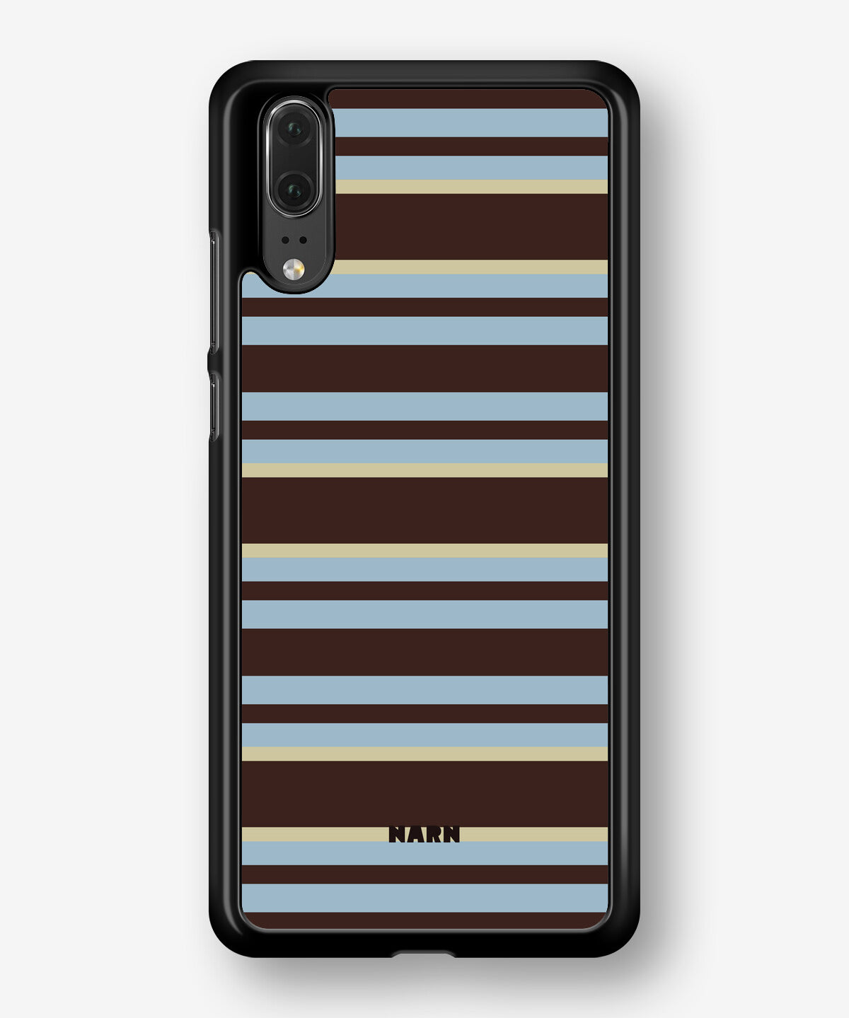 Huawei P20 Hard Case – Latte Lines - View 1