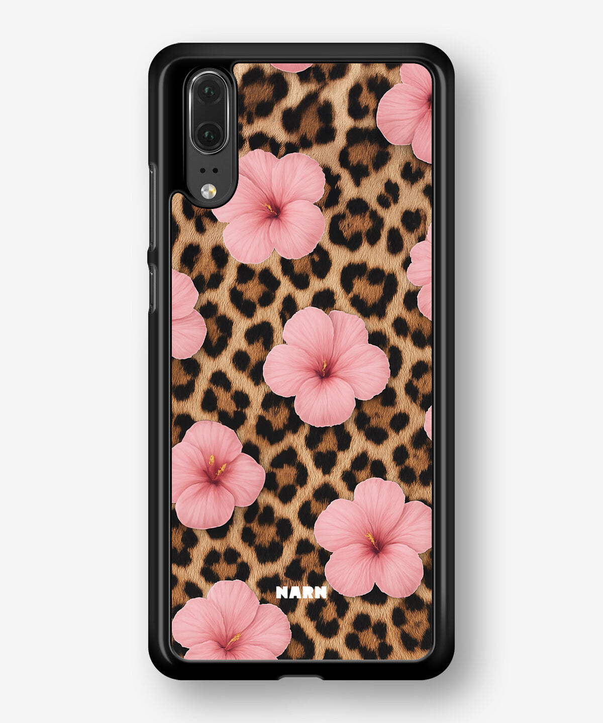 Huawei P20 Hard Case – Leopard Flower - View 1