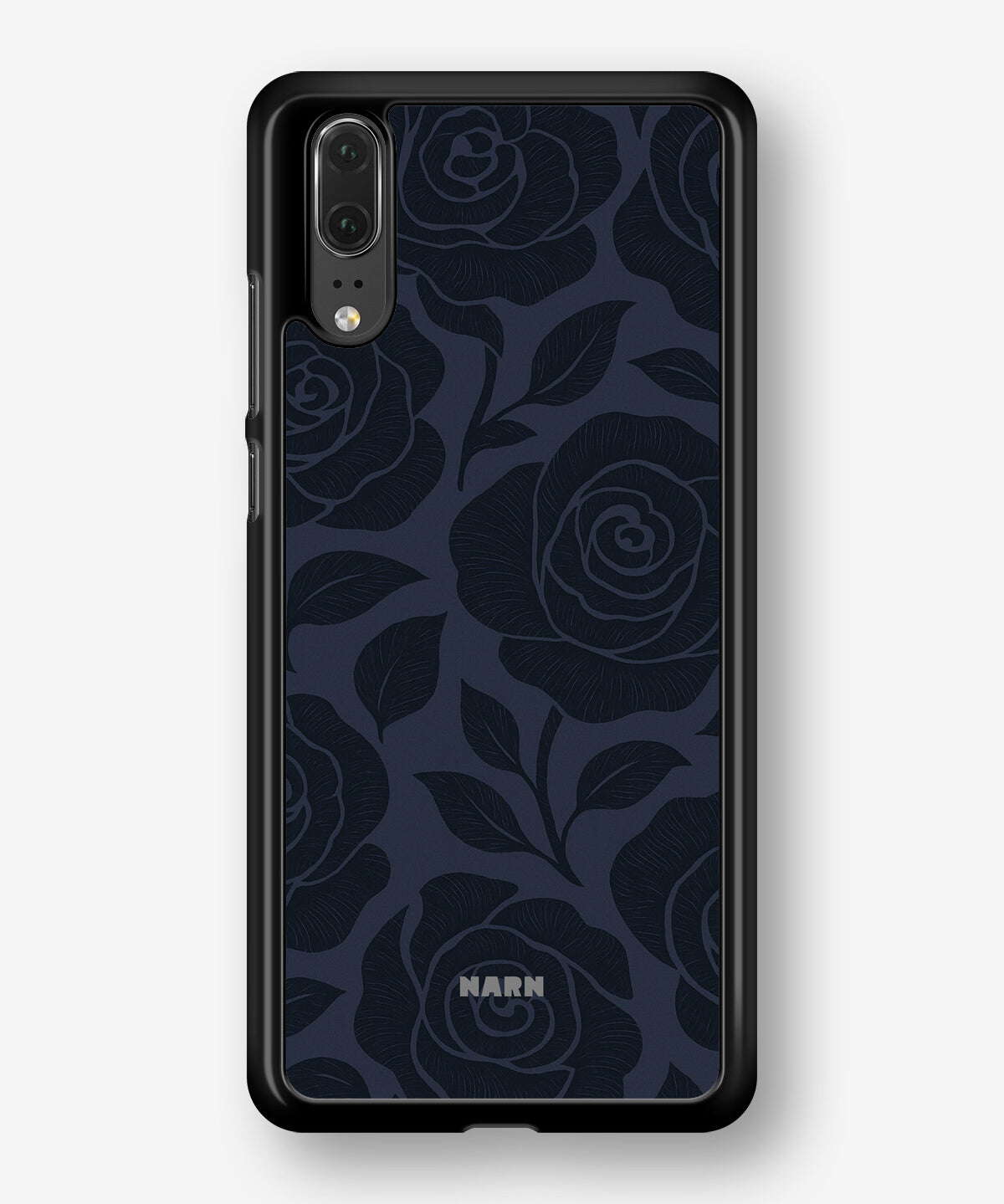Huawei P20 Hard Case – Midnight Rose - View 1