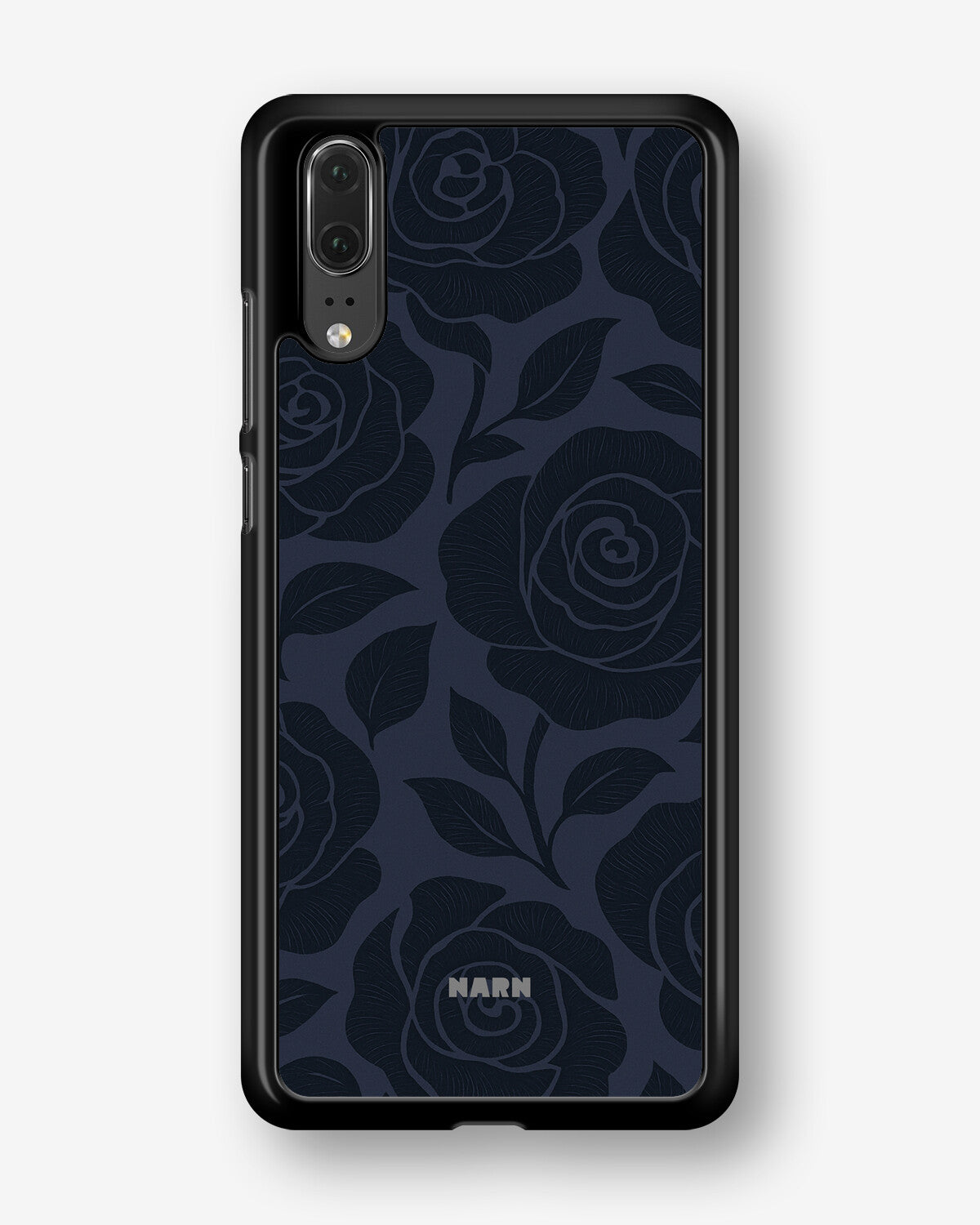 Huawei P20 Hard Case – Midnight Rose - View 1