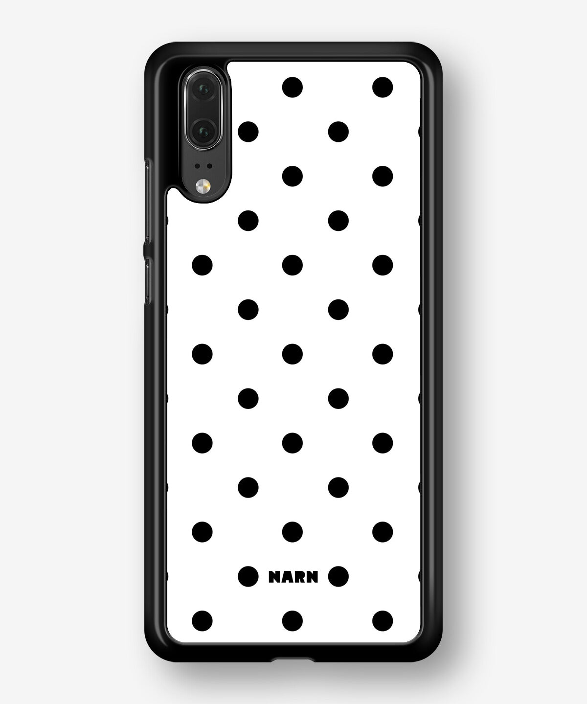 Huawei P20 Hard Case – Mono Dots - View 1