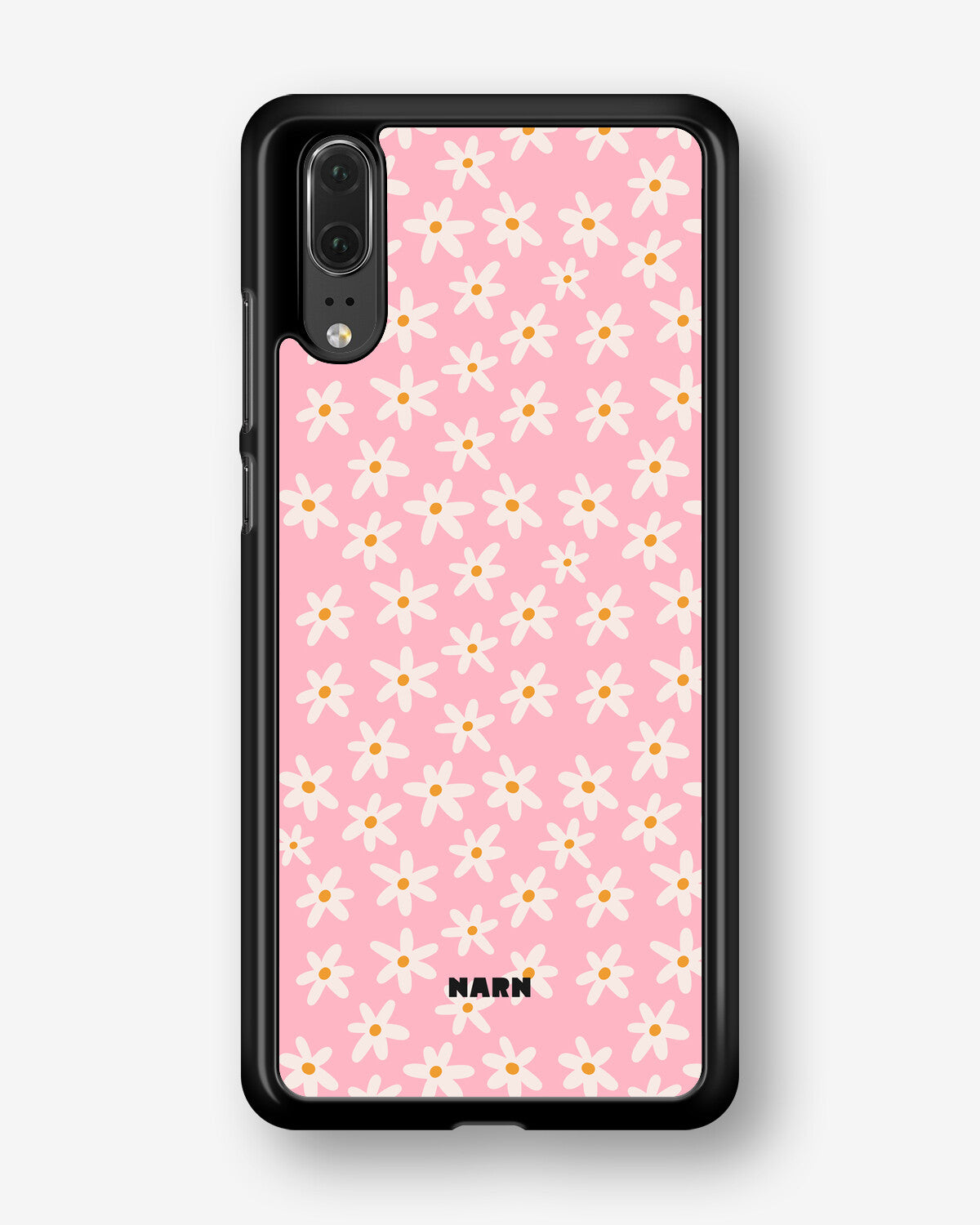 Huawei P20 Hard Case – Pink Daisy - View 1