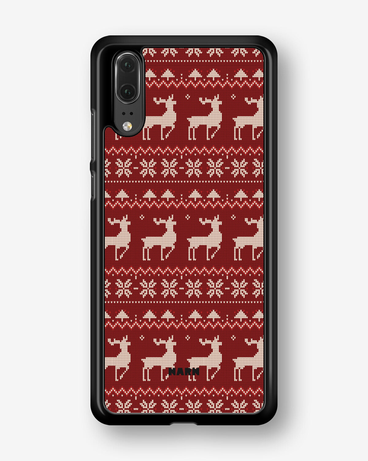 Huawei P20 Hard Case – Reindeer Knit - View 1