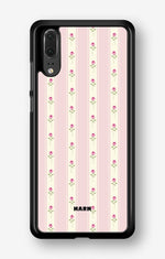 Huawei P20 Hard Case – Rose Lines - View 1