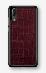 Huawei P20 Hard Case – Rouge Croc - View 1