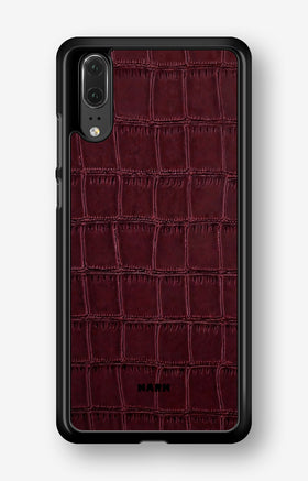 Huawei P20 Hard Case – Rouge Croc - View 1