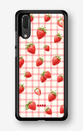 Huawei P20 Hard Case – Strawbella - View 1