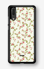 Huawei P20 Hard Case – Vintage Rose - View 1
