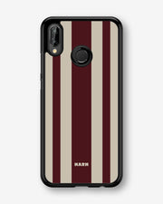 Huawei P20 Lite Hard Case – Bordeaux Stripe - View 1