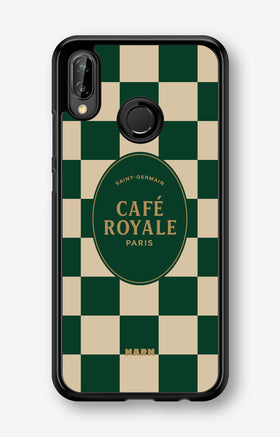 Huawei P20 Lite Hard Case – Cafe Royale - View 1