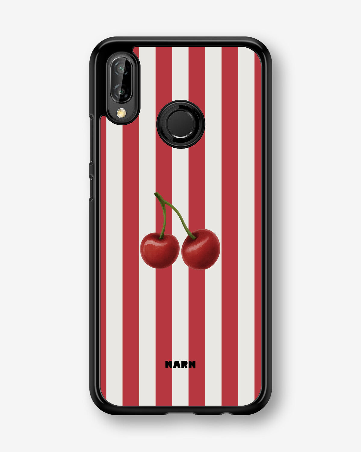 Huawei P20 Lite Hard Case – Cherry Stripes - View 1