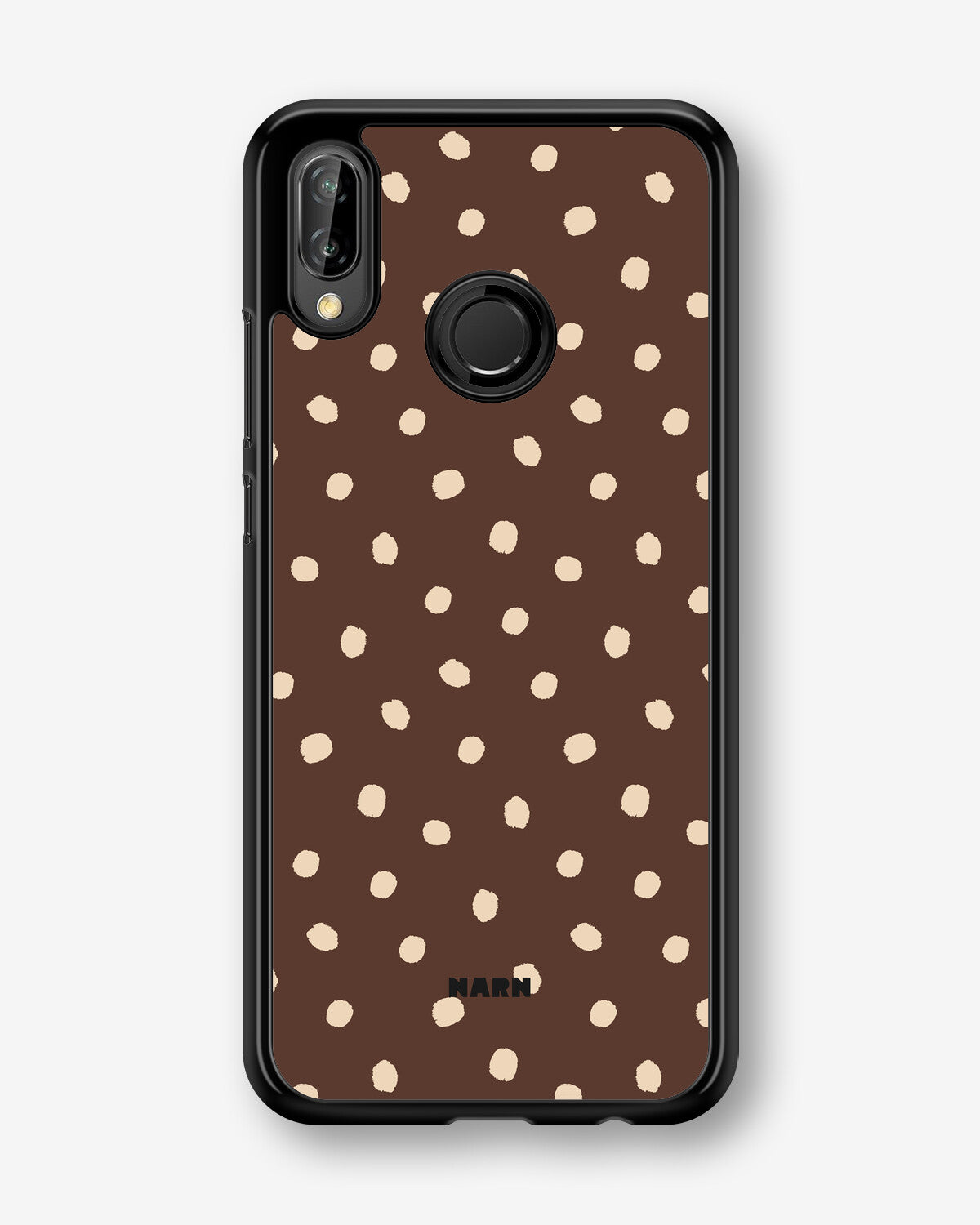 Huawei P20 Lite Hard Case – Choco Dots - View 1