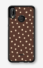 Huawei P20 Lite Hard Case – Choco Dots - View 1