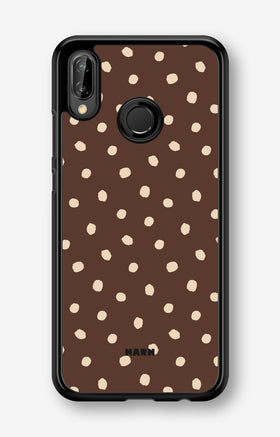 Huawei P20 Lite Hard Case – Choco Dots - View 1