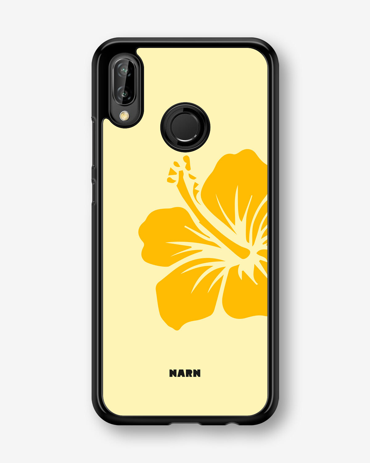 Huawei P20 Lite Hard Case – Golden Bloom - View 1