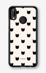 Huawei P20 Lite Hard Case – Kitty Dots - View 1
