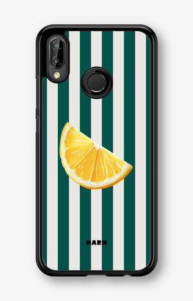 Huawei P20 Lite Hard Case – Lemon Stripes - View 1