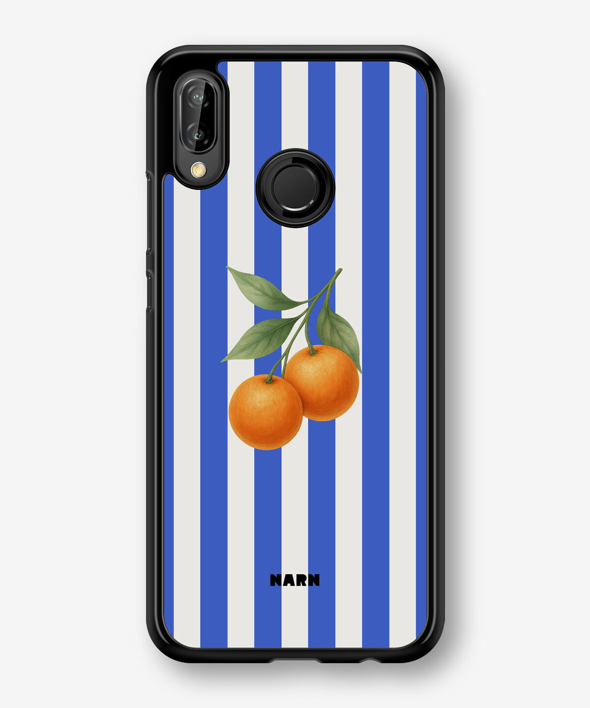 Huawei P20 Lite Hard Case – Orange Stripes - View 1