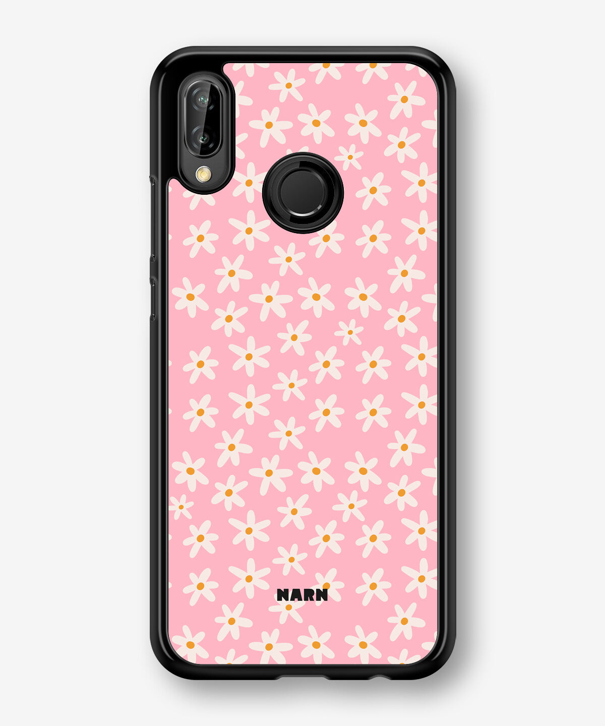 Huawei P20 Lite Hard Case – Pink Daisy - View 1