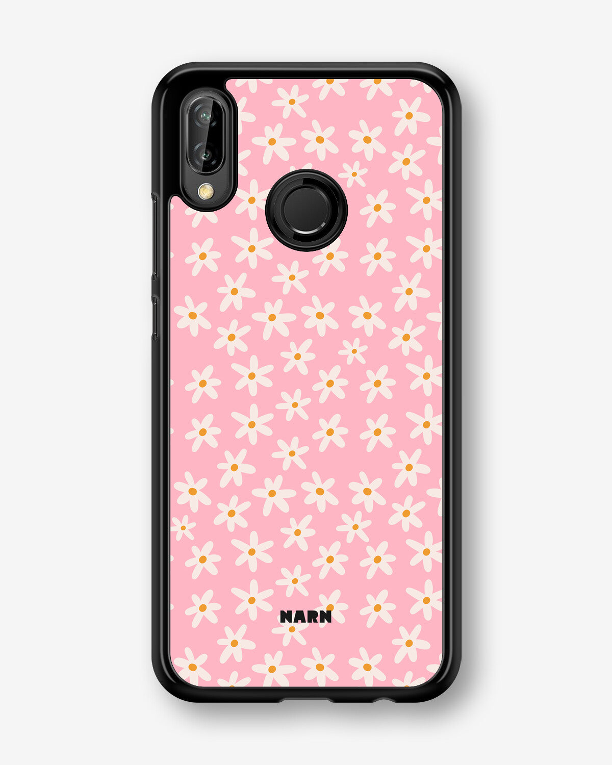 Huawei P20 Lite Hard Case – Pink Daisy - View 1
