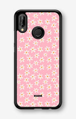 Huawei P20 Lite Hard Case – Pink Daisy - View 1