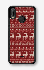 Huawei P20 Lite Hard Case – Reindeer Knit - View 1